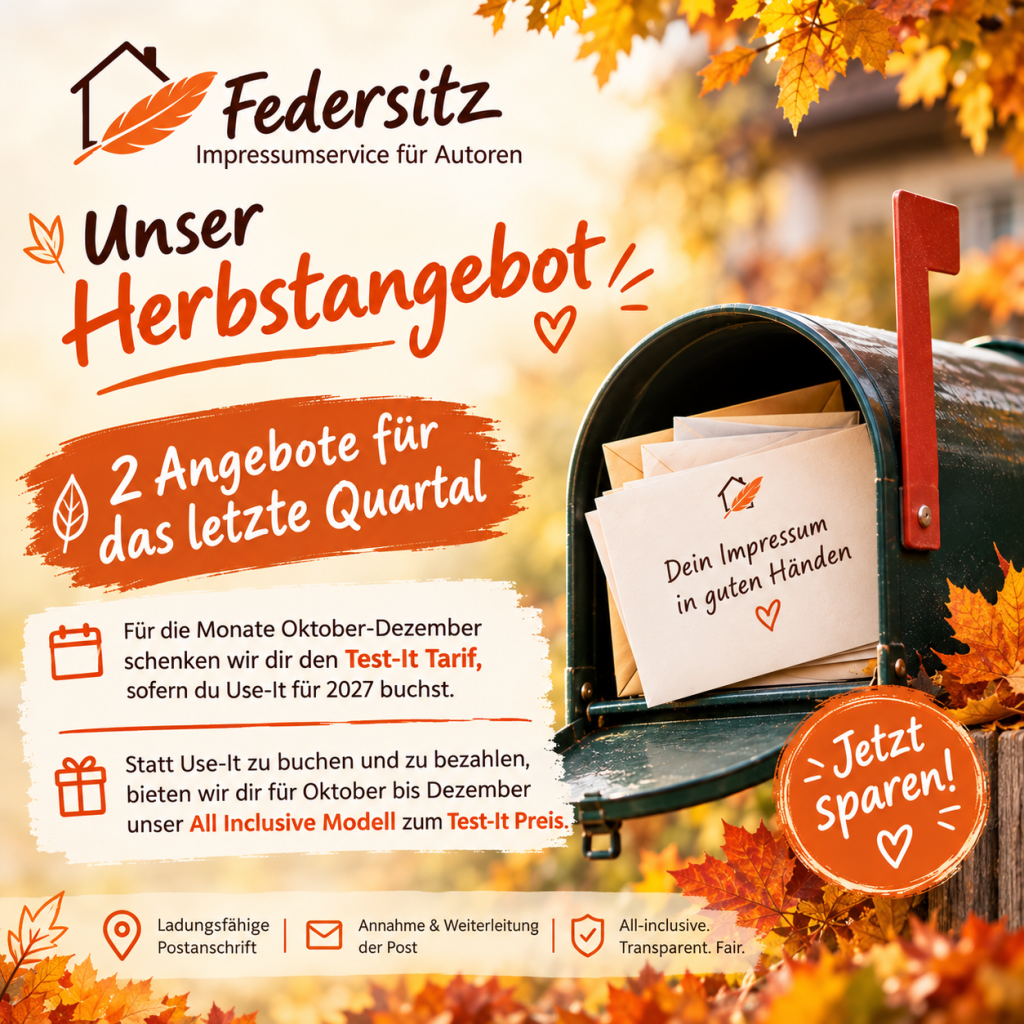 Herbstangebot Federsitz